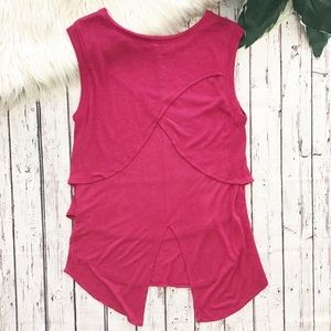 BARNEYS NEW YORK split back tank medium